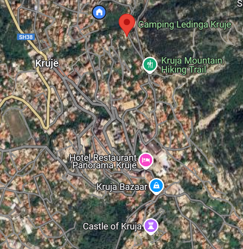 Camping Ledinga Location Map